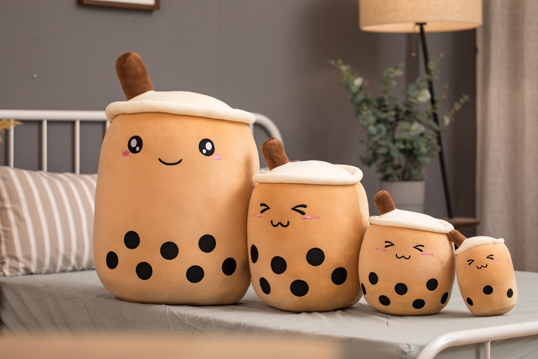 Bubble Tea Plush Pillow | Cute Cuddle Companion for Decor