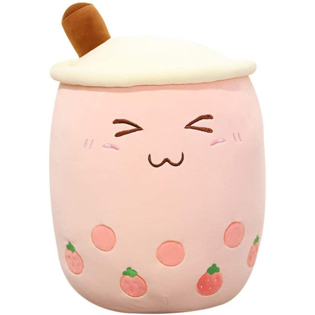 Bubble Tea Plush Pillow | Cute Cuddle Companion for Decor