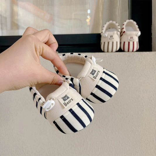 Baby Slippers for Safe Walking | Soft Non-Slip Indoor Comfort