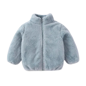 Soft Teddy Jacket for Kids | Cozy Warmth for Cold Days