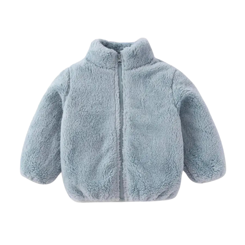 Soft Teddy Jacket for Kids | Cozy Warmth for Cold Days