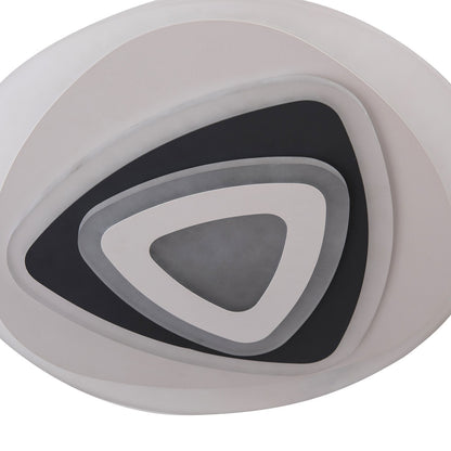 LED Flush Mount Ceiling Light | Adjustable Brightness for Low Ceilings