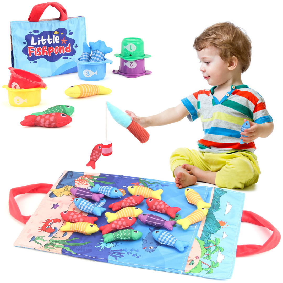 Interactive Fishing Game for Toddlers | Fun and Educational Sensory Play