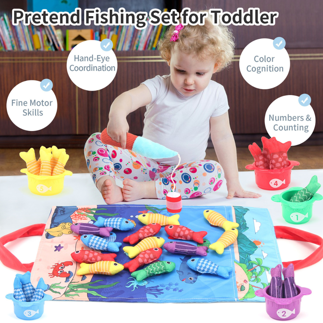 Interactive Fishing Game for Toddlers | Fun and Educational Sensory Play