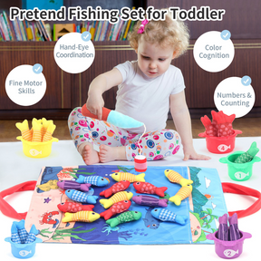Interactive Fishing Game for Toddlers | Fun and Educational Sensory Play
