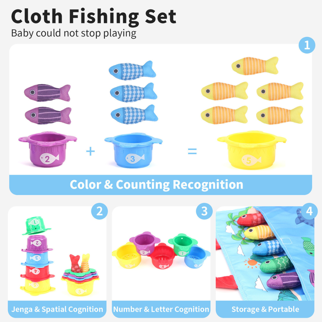 Interactive Fishing Game for Toddlers | Fun and Educational Sensory Play