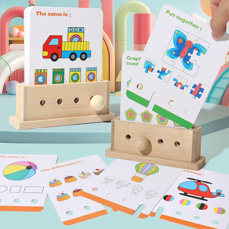 Kids Problem-Solving Puzzle | Creative Wooden Game for Ages 3+