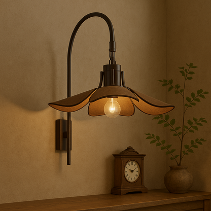 Wabi Sabi Wall Lamp | Elegant Design for Cozy Spaces