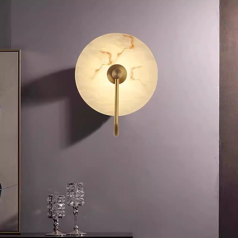 Alabaster LED Wall Lamp | Modern Design for Elegant Spaces