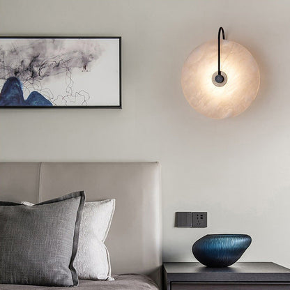 Alabaster LED Wall Lamp | Modern Design for Elegant Spaces