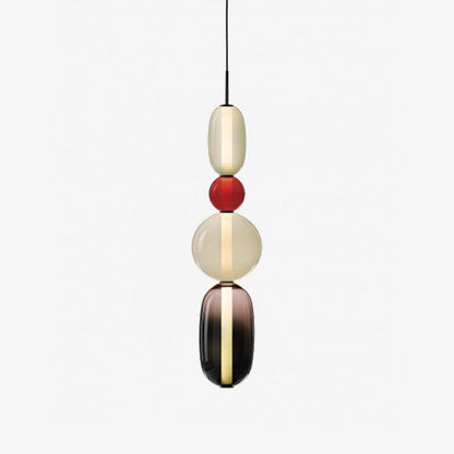 Glass Pendant Light Fixture | Modern Elegant Design with LED