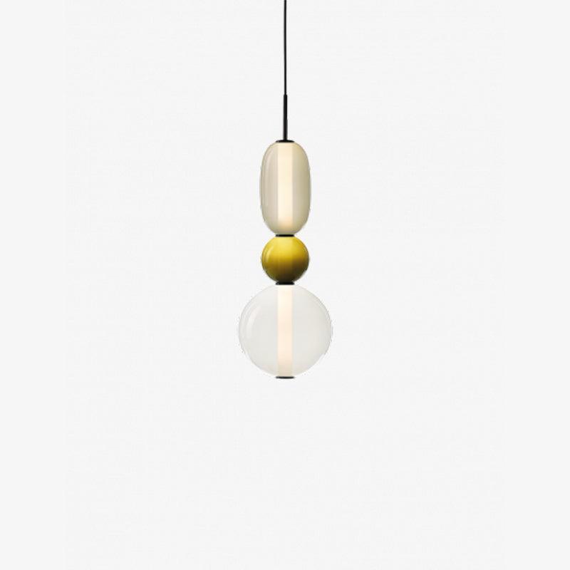 Glass Pendant Light Fixture | Modern Elegant Design with LED