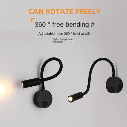 LED Wall Lamp for Reading | Adjustable Arm for Focused Lighting
