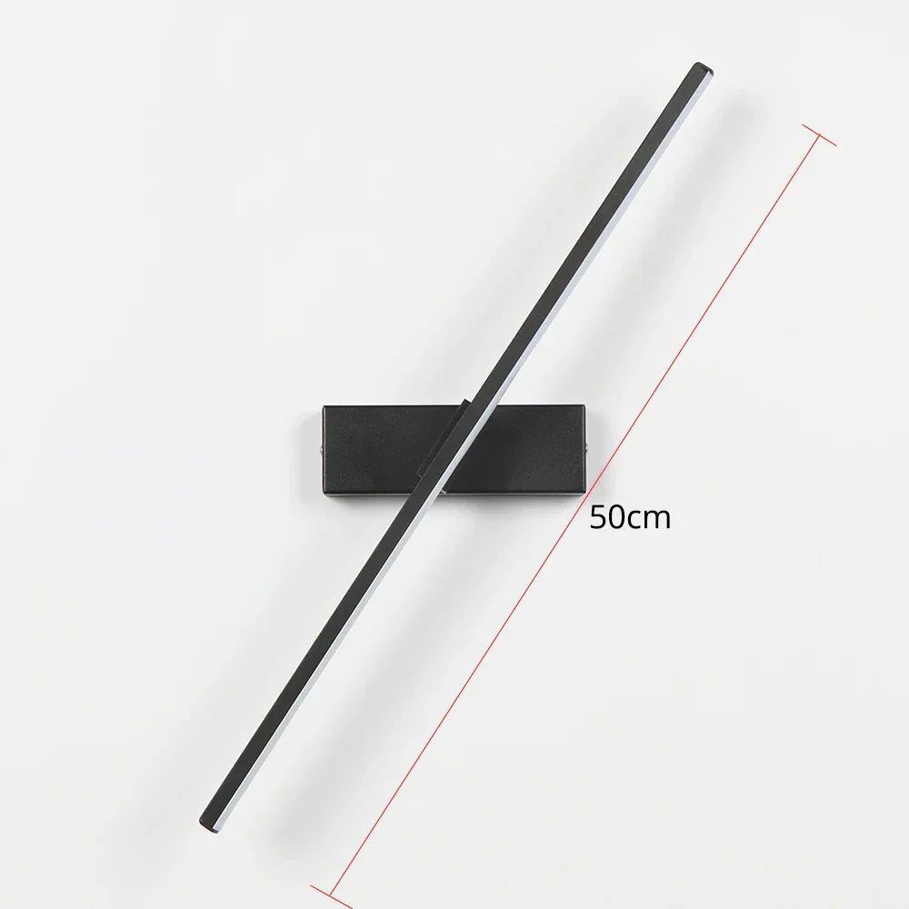 Adjustable LED Wall Lamp | 330° Rotating Light for Bedrooms