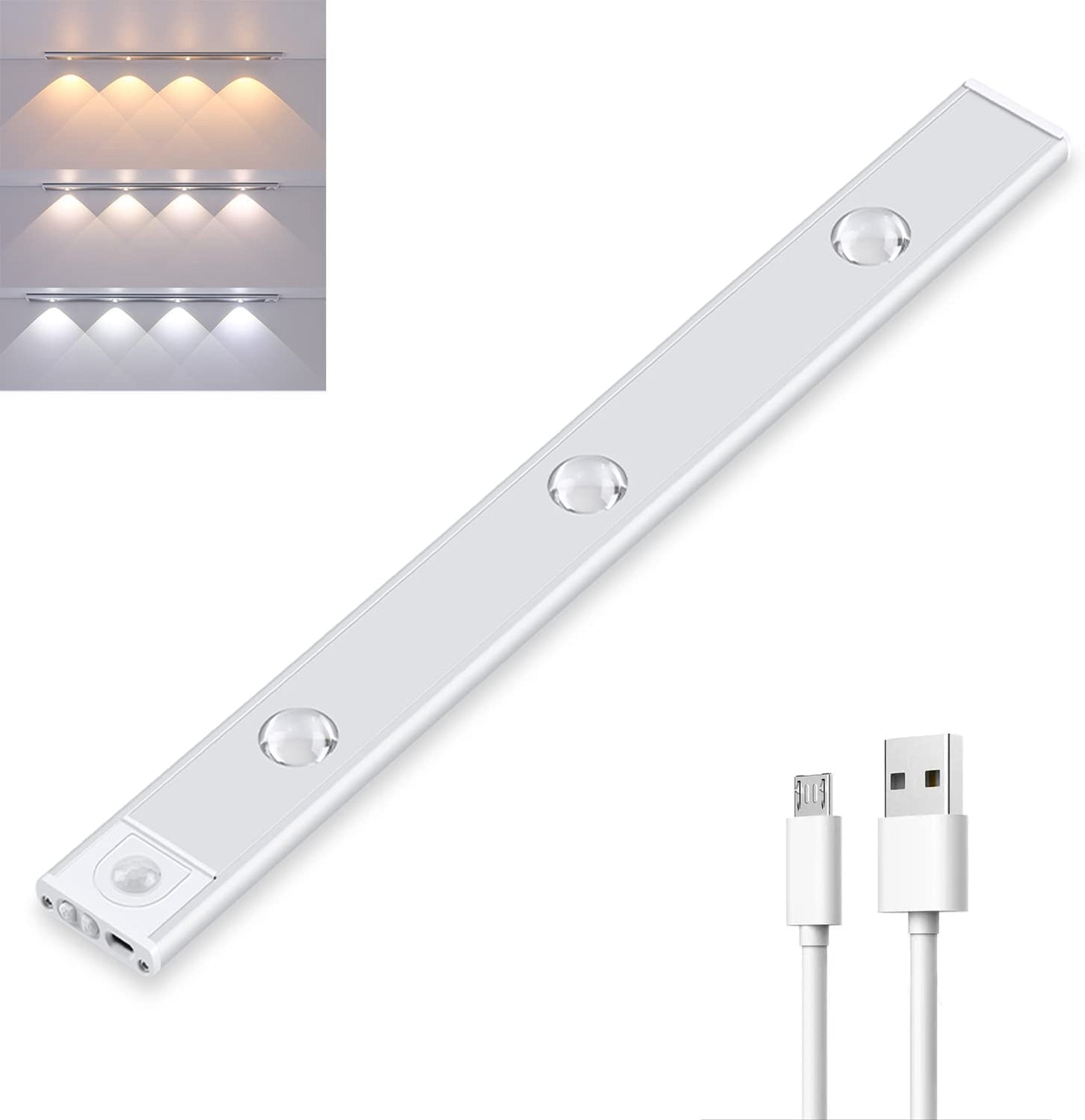 Smart Motion Sensor Light | Wireless, Dimmable, USB Rechargeable