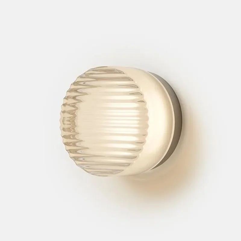 Modern Round Wall Light | Stylish Minimalist Design for Cozy Ambiance