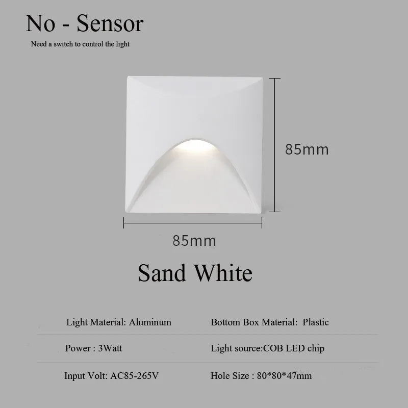 Outdoor LED Step Light | Weather-Resistant for Safety and Style