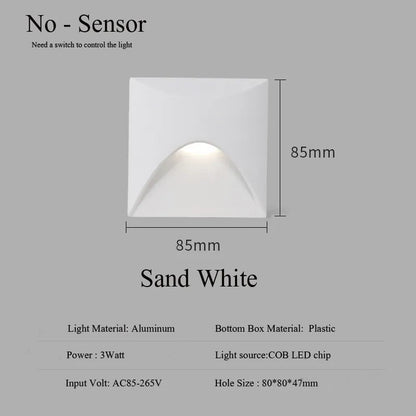 Outdoor LED Step Light | Weather-Resistant for Safety and Style