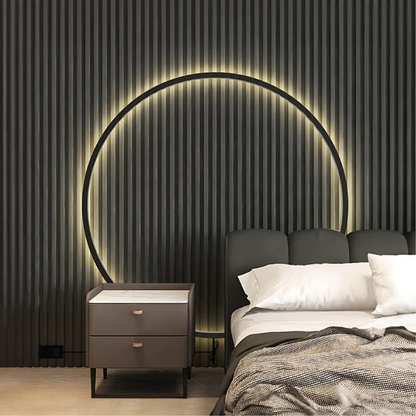 Modern Ring Wall Lamp | Stylish Ambient Lighting Fixture