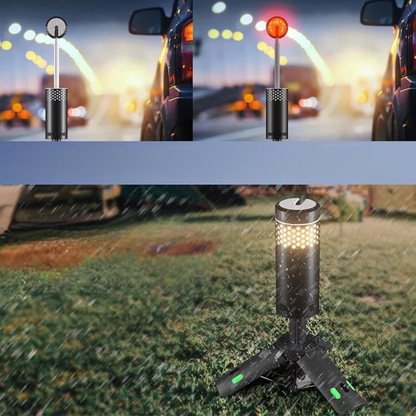 Rechargeable LED Camping Lantern | Magnetic Base and Tripod Design