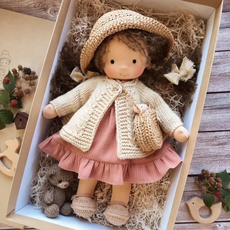 Soft Cotton Plush Doll | Handcrafted for Cozy Play