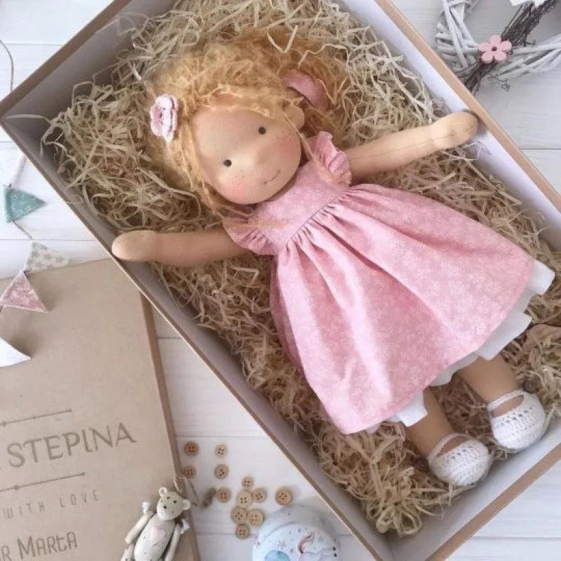 Soft Cotton Plush Doll | Handcrafted for Cozy Play