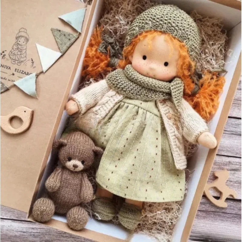 Soft Cotton Plush Doll | Handcrafted for Cozy Play
