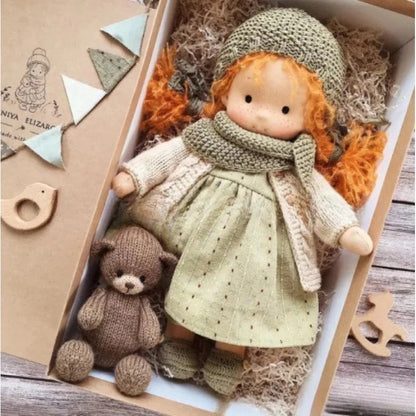 Soft Cotton Plush Doll | Handcrafted for Cozy Play