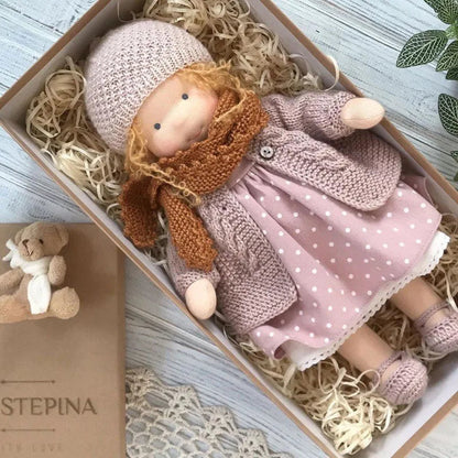 Soft Cotton Plush Doll | Handcrafted for Cozy Play