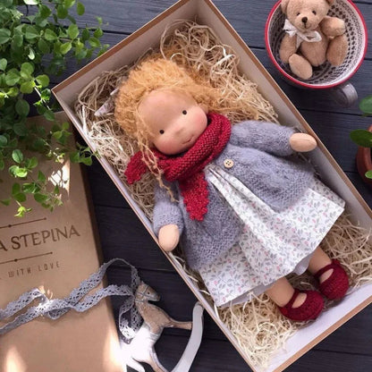Soft Cotton Plush Doll | Handcrafted for Cozy Play