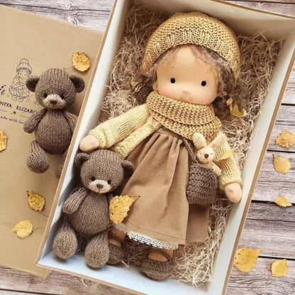 Soft Cotton Plush Doll | Handcrafted for Cozy Play
