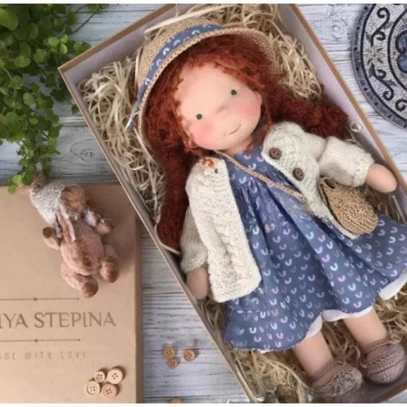 Soft Cotton Plush Doll | Handcrafted for Cozy Play