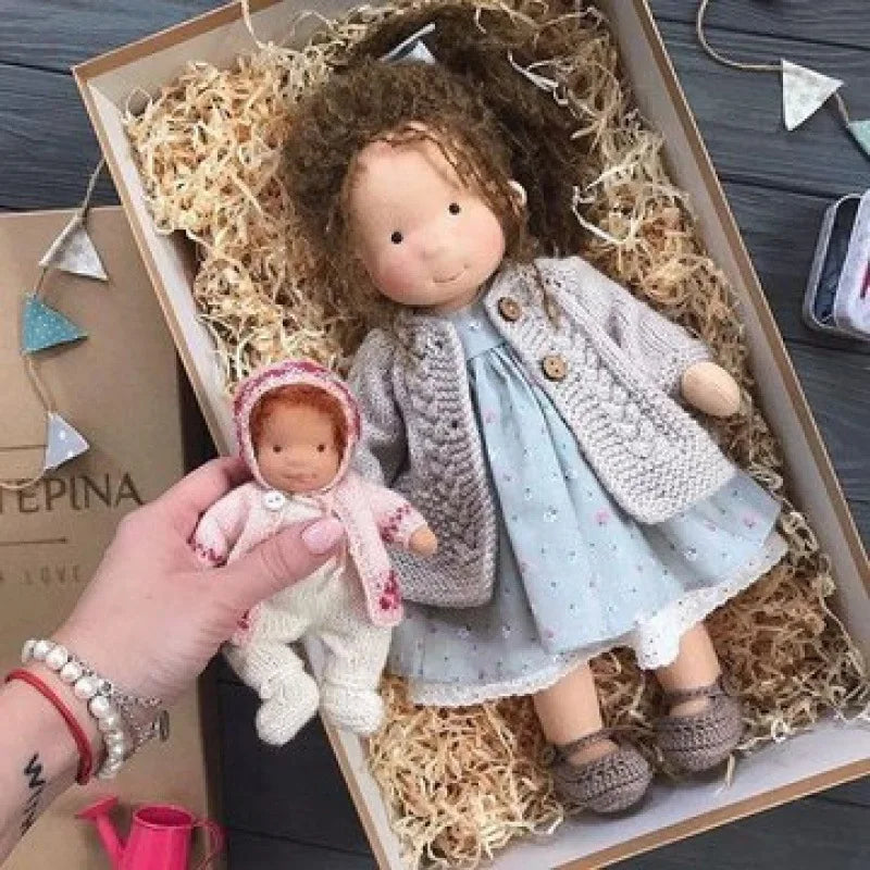 Soft Cotton Plush Doll | Handcrafted for Cozy Play