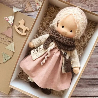 Soft Cotton Plush Doll | Handcrafted for Cozy Play