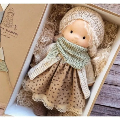 Soft Cotton Plush Doll | Handcrafted for Cozy Play