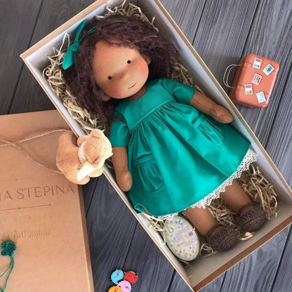 Soft Cotton Plush Doll | Handcrafted for Cozy Play