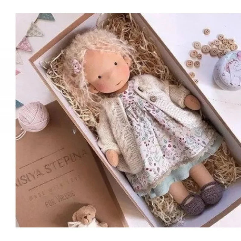 Soft Cotton Plush Doll | Handcrafted for Cozy Play