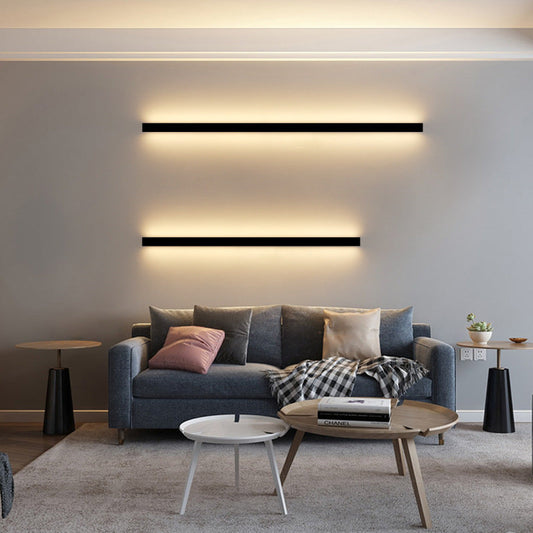 Minimalist LED Wall Lamp | Adjustable Warm-White Illumination