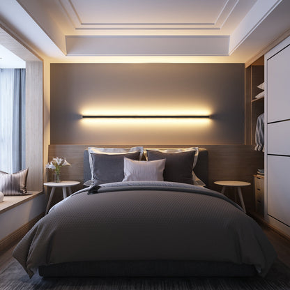 Minimalist LED Wall Lamp | Adjustable Warm-White Illumination