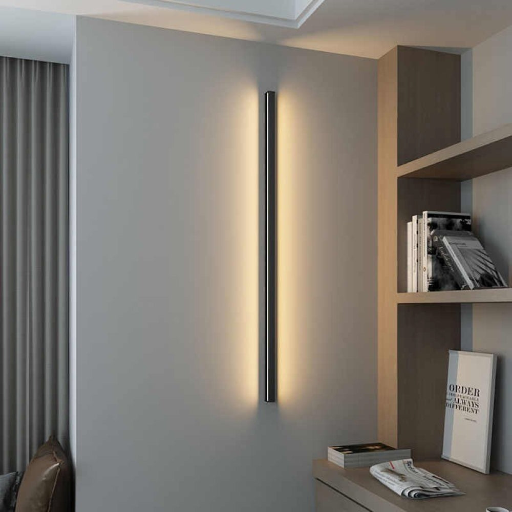 Minimalist LED Wall Lamp | Adjustable Warm-White Illumination