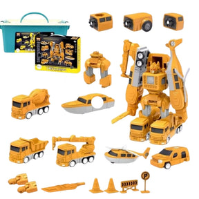 Magnetic Shape-Shifting Robot | Transforms Into Multiple Vehicle Forms
