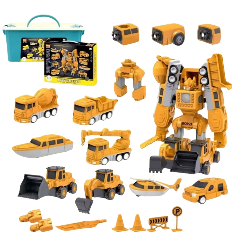 Magnetic Shape-Shifting Robot | Transforms Into Multiple Vehicle Forms