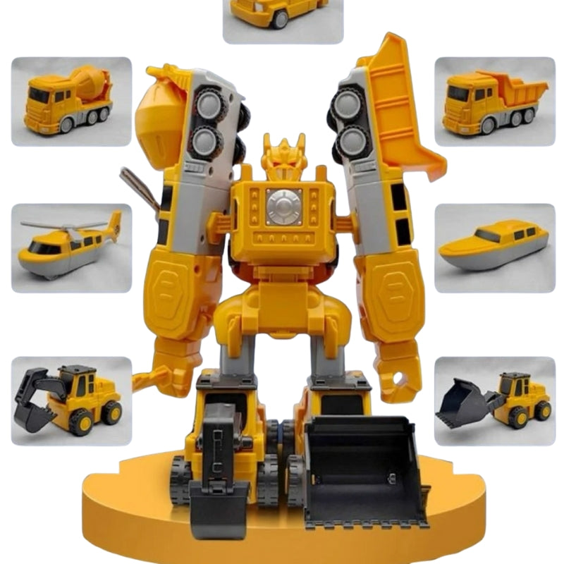 Magnetic Shape-Shifting Robot | Transforms Into Multiple Vehicle Forms