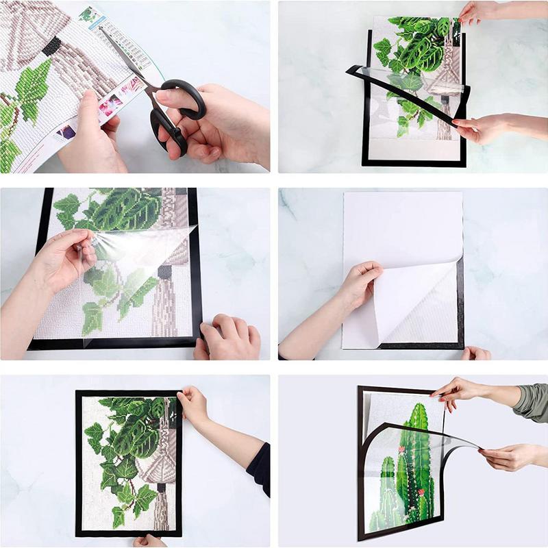 Magnetic Picture Frame 30x40cm | Durable PVC, Effortless Setup