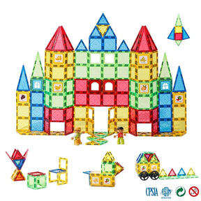 Magnetic Building Tiles | Non-Toxic Creative Development Toy