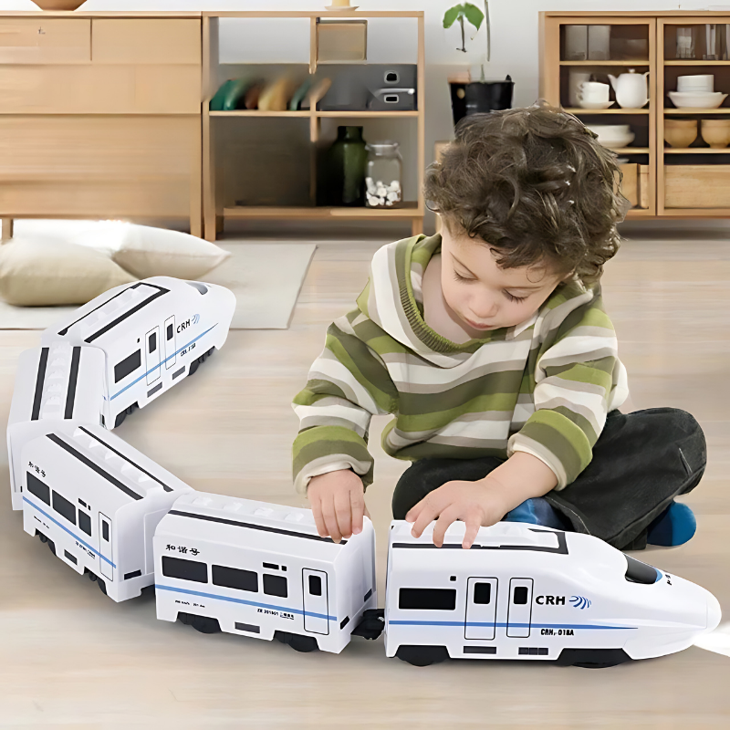 Trackless Train Set | Bright Lights and Realistic Sounds