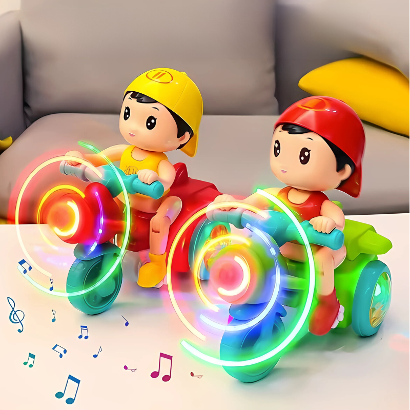 Interactive Electric Bike Toy | Stimulates Creativity with Lights and Sounds