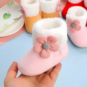 Warm Baby Shoes | Soft, Fluffy, Non-Slip Comfort