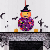 Halloween Felt Decoration Set | Easy Stick Ornaments for Kids