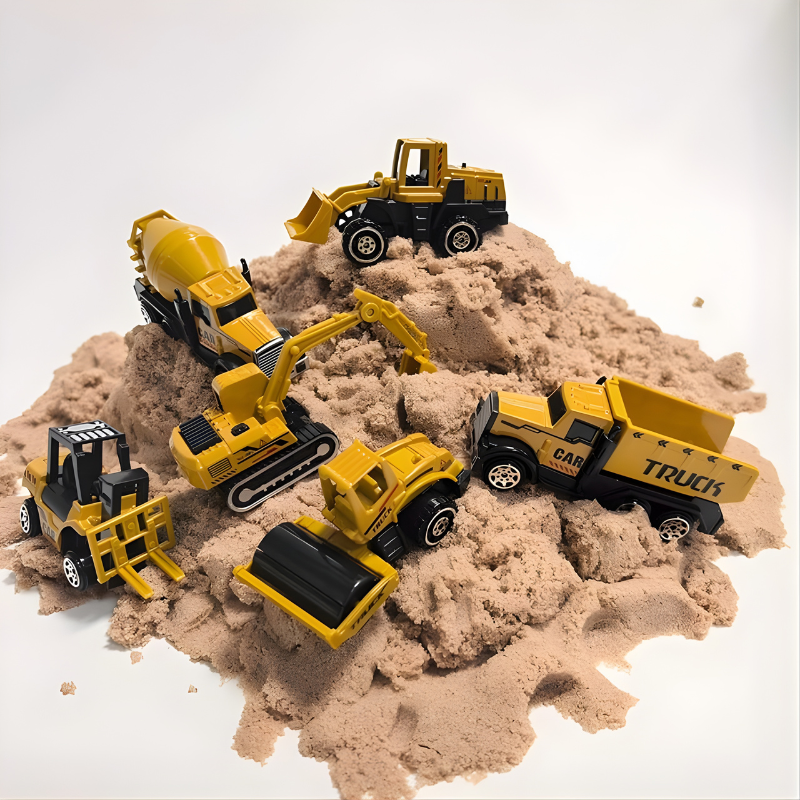 Construction Vehicle Playset | Encourages Imagination and Teamwork